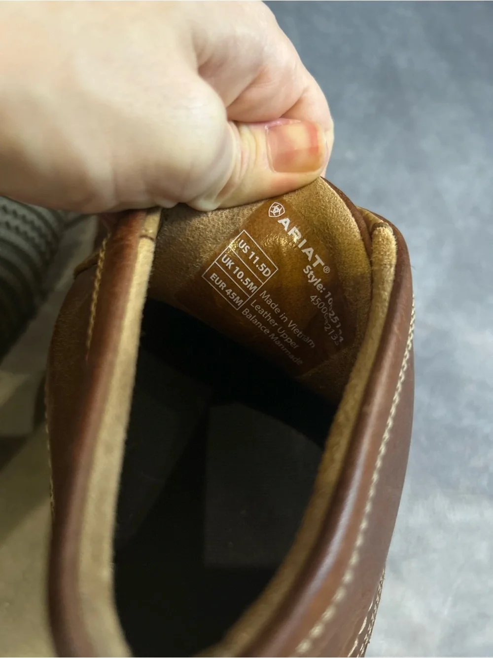 Ariat classic brown